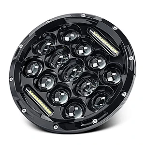 7inch 75W led headlight for jeep or harley motorcycle