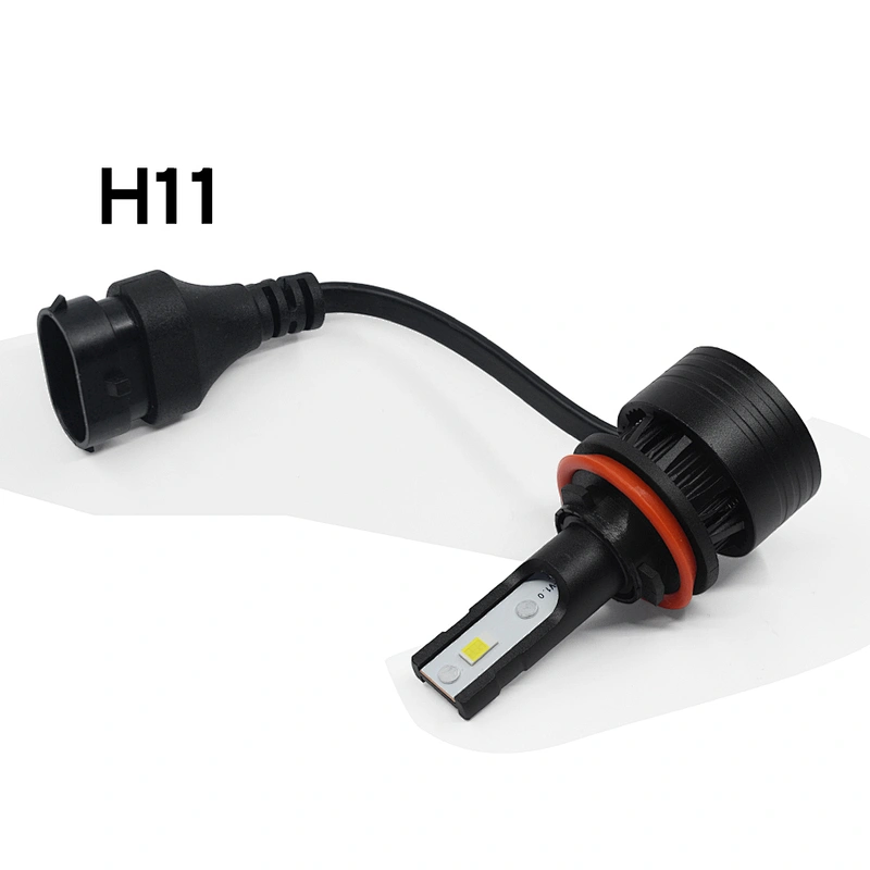 Mini size 50W 9000Lumens CSP LED Headlight kit with perfect cut line