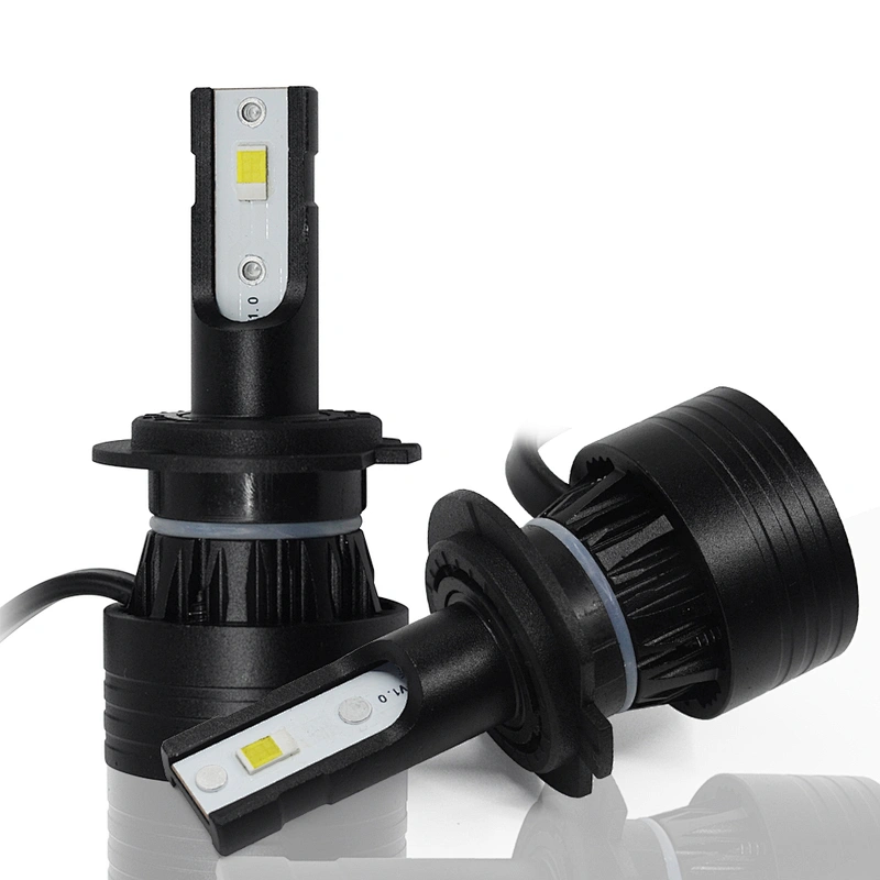 Mini size 50W 9000Lumens CSP LED Headlight kit with perfect cut line