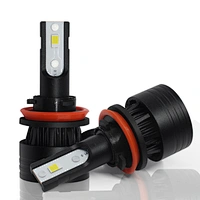 Mini size 50W 9000Lumens CSP LED Headlight kit with perfect cut line