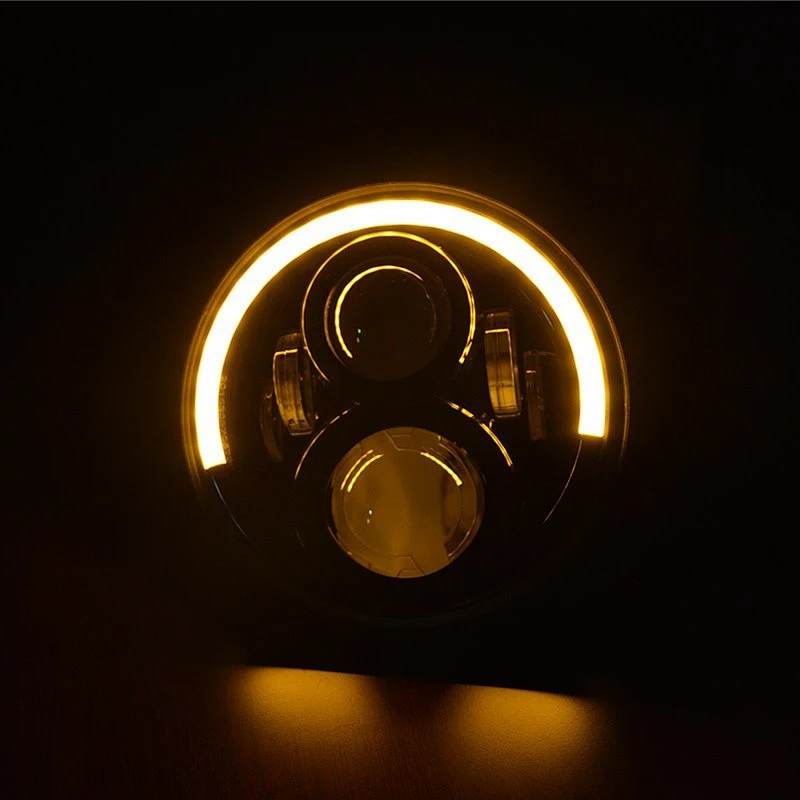 7inch 50W led headlight for jeep or harley motorcycle