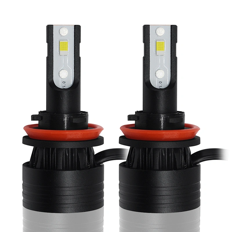 Mini size 50W 9000Lumens CSP LED Headlight kit with perfect cut line