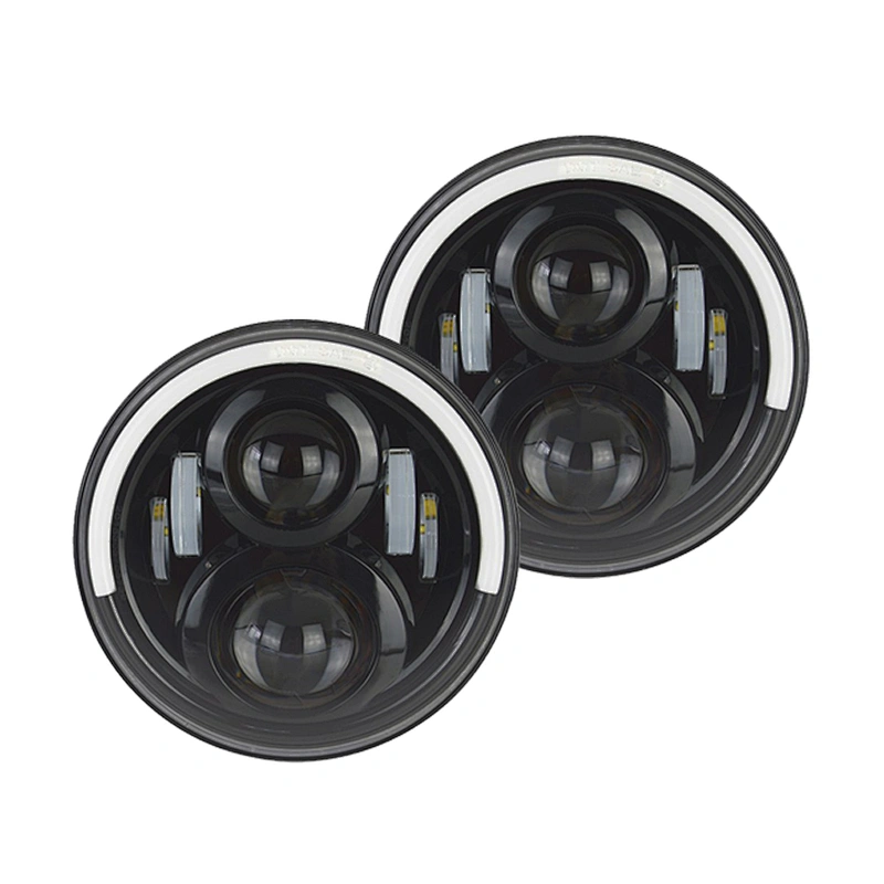 7inch 50W led headlight for jeep or harley motorcycle