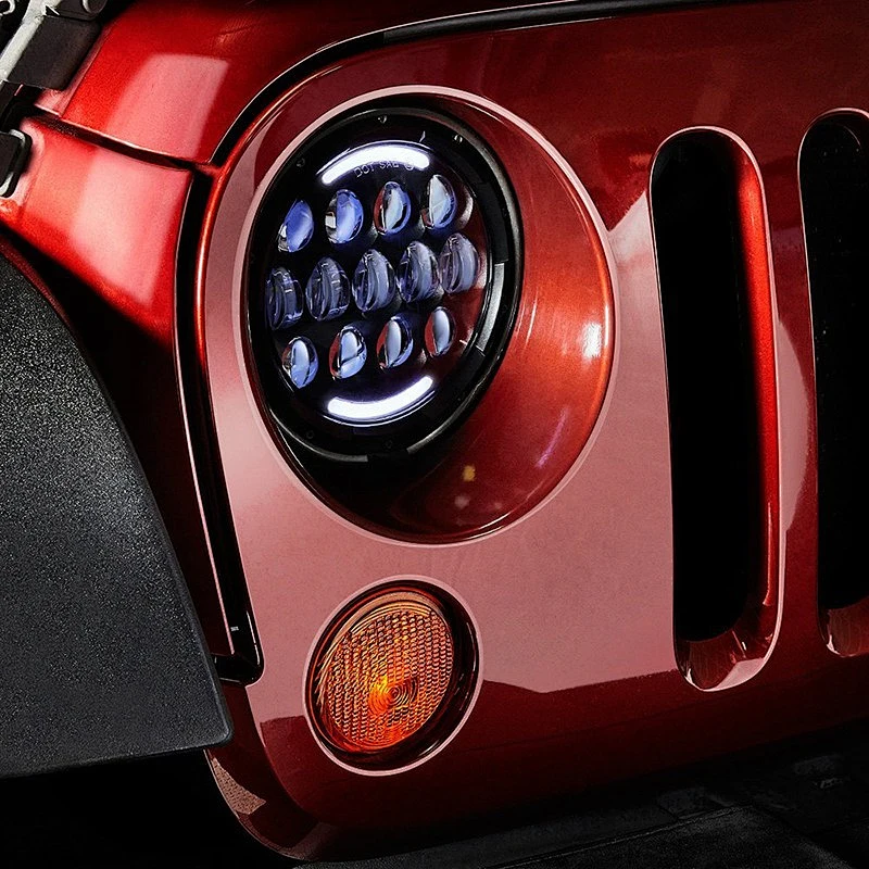 7inch 78W led headlight for jeep or harley motorcycle