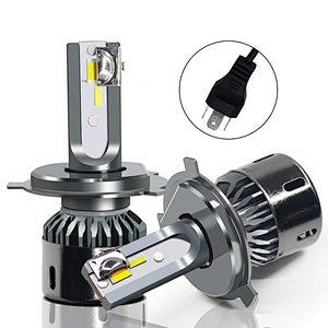 28Watt Mini Size Dual Color White & Yellow LED Headlight Bulbs