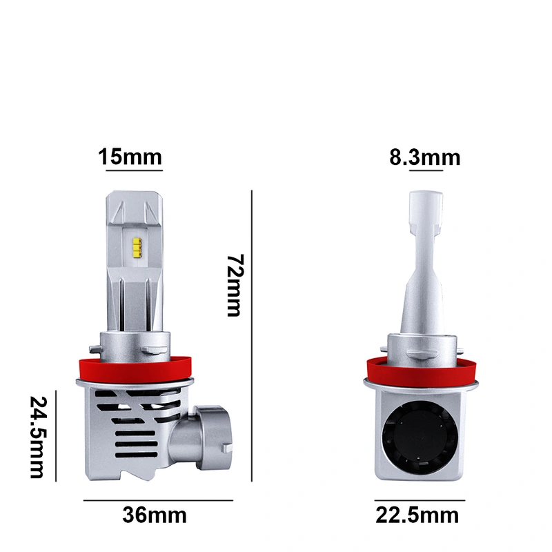 M3 Philips ZES chips Automotive LED Headlight