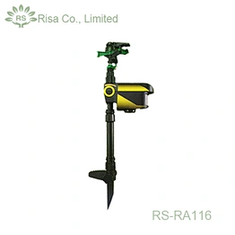 Solar Scarecrow Motion Activated Water Animal Repellent Deterrent Sprinkler