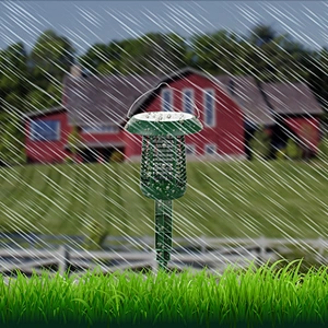 Solar Insect Killer Lamp Mosquito Zapper