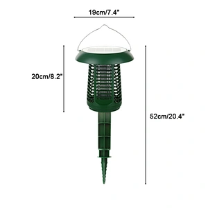Solar Insect Killer Lamp Mosquito Zapper