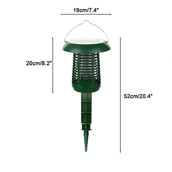 Solar Insect Killer Lamp Mosquito Zapper