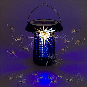 Solar Insect Killer Lamp Mosquito Zapper
