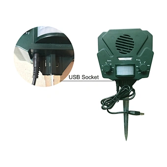 Solar Ultrasonic Animal Repeller – Flashing LED Light – Effective & Humane Outdoor Deterrent for Raccoon, Rabbit, Bird, Deer, Cat, Dog, Squirrel