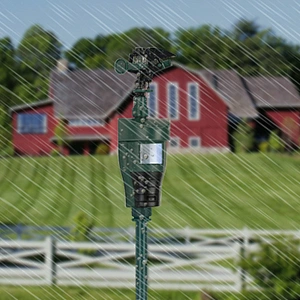 Activated Motion Sensor Water Sprinkler Animal Deterrent – Ultra Humane & Safe Way of Scaring Away Wild Animals – Cats, Dogs, Birds, Squirrels, Etc. – Effective Motion Detector Sprinkler – Metal Stake,scarecrow sprinkler,animal deterrent sprinkler