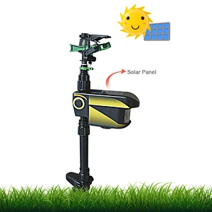 Solar Scarecrow Motion Activated Water Animal Repellent Deterrent Sprinkler