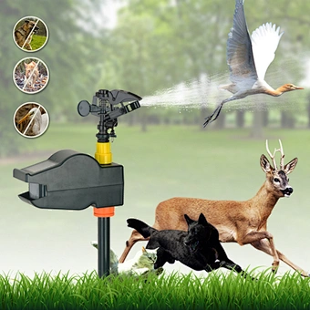 Solar powered Jet Spray Repller Animal Repeller