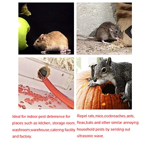 Dual Ultrasonic pest repeller, Attack Wave Repellent