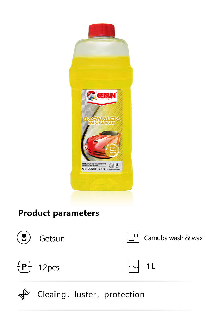 GETSUN Ceramic Car Wash cleaning a vehicle