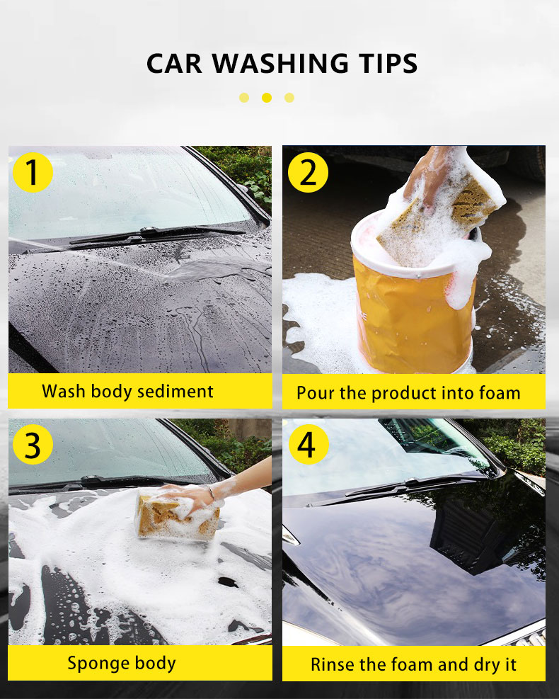 Using-GETSUN-Carnauba-Car-Shampoo