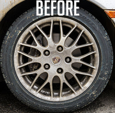 Before using tire gel