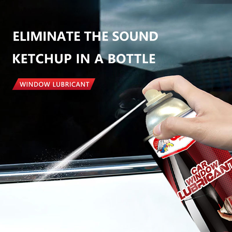 GETSUN Silicone Spray for Windows on vehicle window