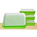 G&N Indoor Hydroponic Rack Microgreen Planter Shelf Plastic Nursery Trays Sprout