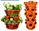 recycled plastic flower pots hydroponic planting