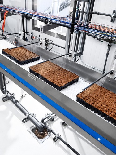 G AND N FORTUNE LIMITED's sowing seeds machine for hydroponics.