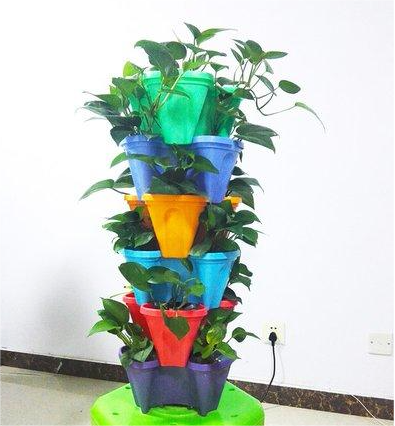 Snowman Head Flower Pot by G AND N FORTUNE LIMITED adds whimsy to hydroponic gardens.