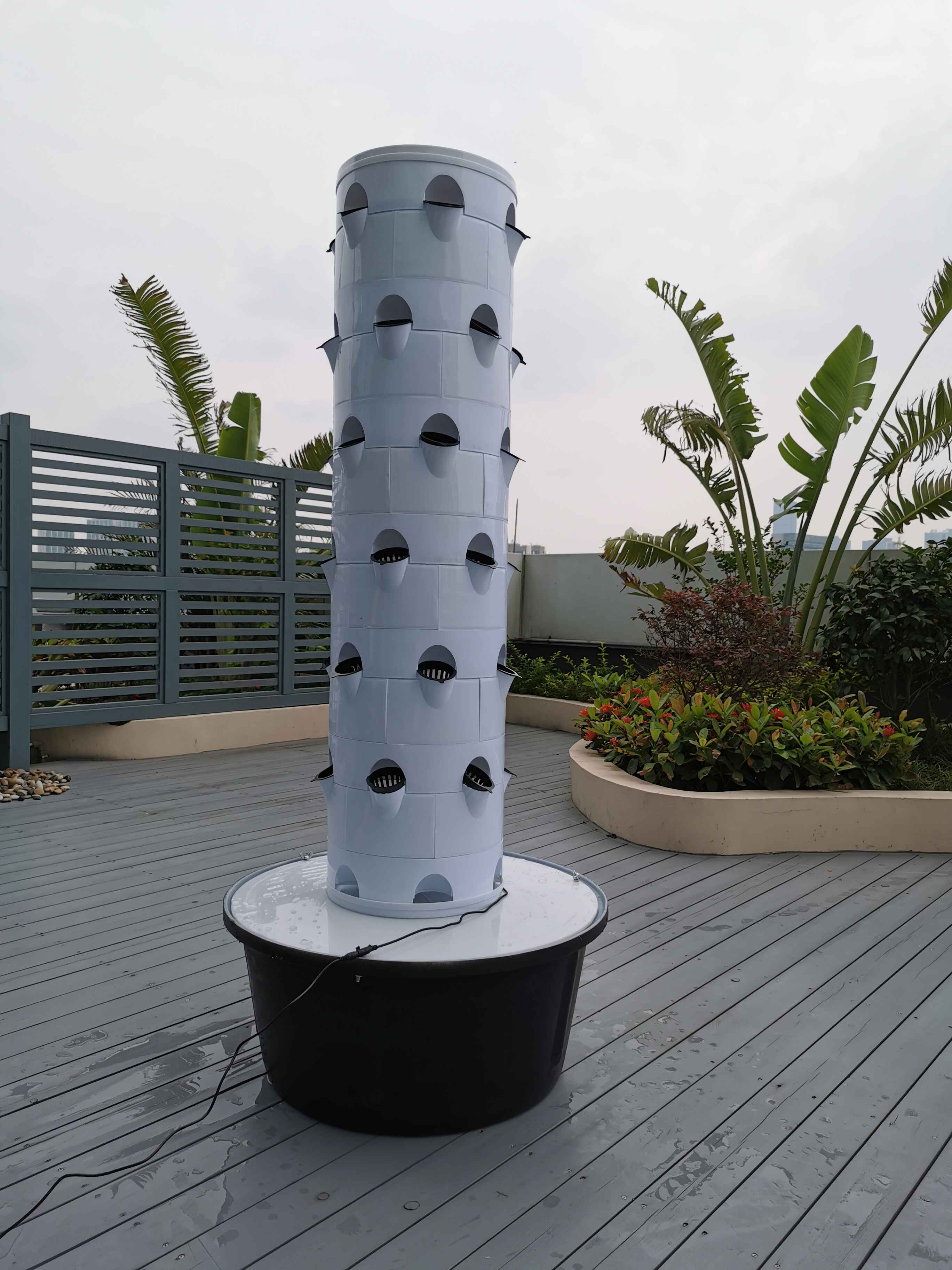 13.Create your own outdoor hydroponic tower garden with G AND N FORTUNE LIMITED’s customizable solutions.