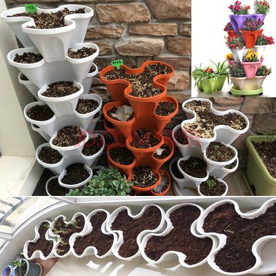 Big Flower Pots by G AND N FORTUNE LIMITED are great for hydroponic cultivation outdoors.