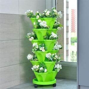 Tall Flower Pots by G AND N FORTUNE LIMITED are perfect for hydroponic plant setups.
