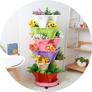 Flower Pots for Sale by G AND N FORTUNE LIMITED feature hydroponic-friendly designs.