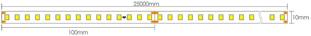 Long LED Strip Lights Dimensions