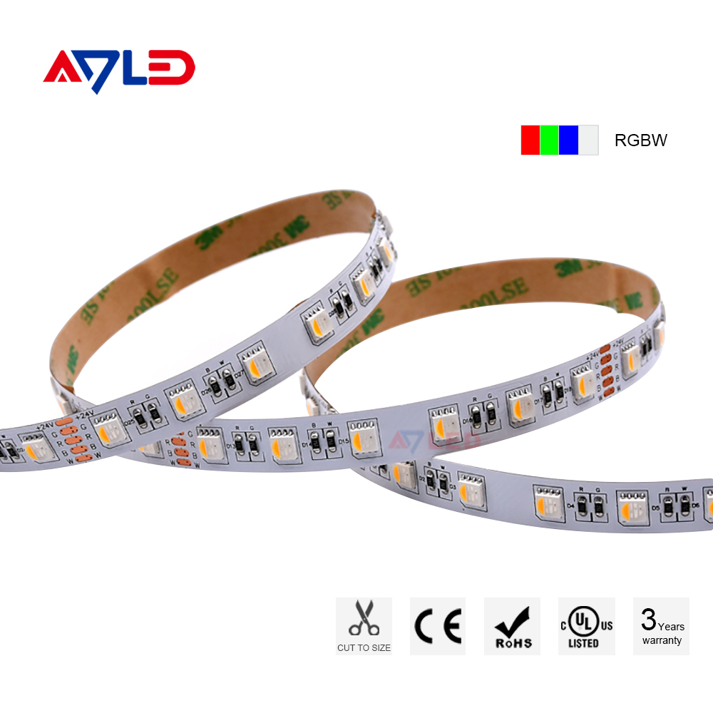 60LEDs/m 12V 24V farbwechselnde 5050 SMD LED Streifen