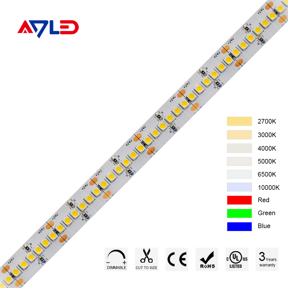 Striscia LED Cartongesso 3528 5500K Azzurra da Tagliare per Illuminazione Parete Veranda Camper Cabina Armadio
