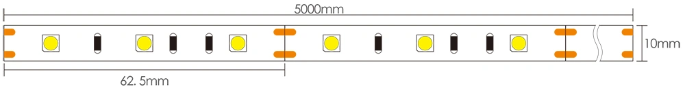 12V LED Strip Dimensions