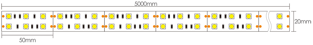 LED Strip Under Cabinet Lighting Dimensions