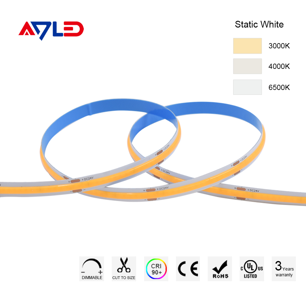 Nastro LED COB 320 chip/m 12V 24V