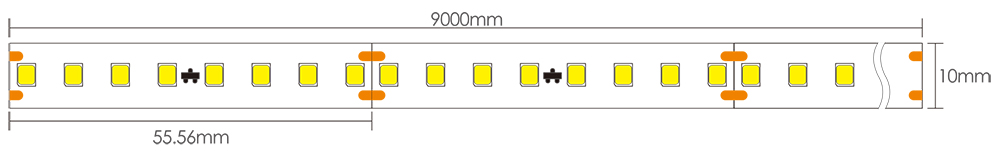 Flex Strip LED Dimensions
