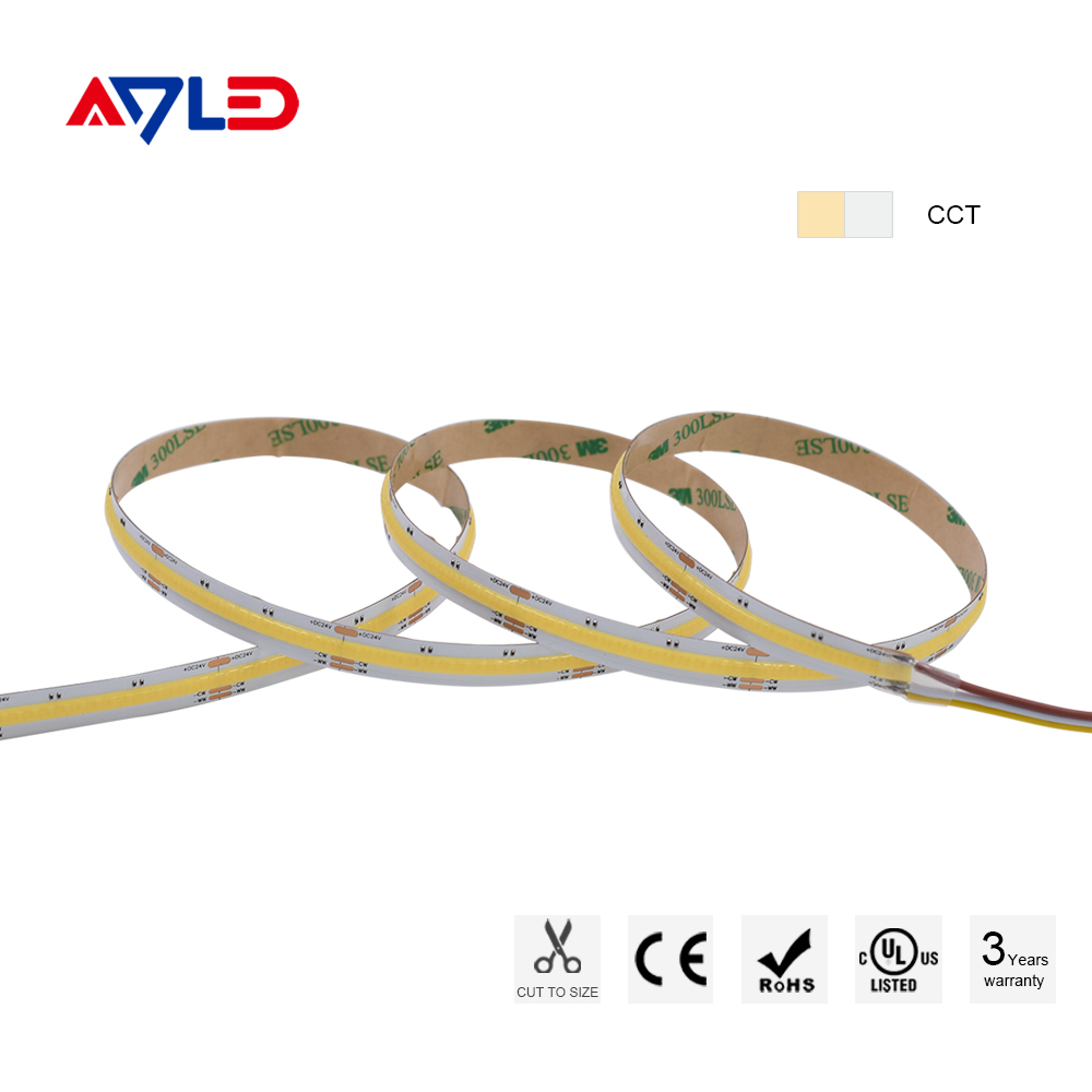 Tiras de led Blanco Dual Regulables y Flexibles para Cocina Techo Pared y Muebles