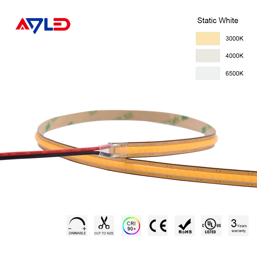 528Chips/m 12V 24V Free Cut COB LED Strip Light