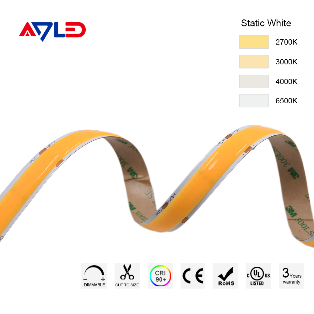 960Chips/m 24V Surface COB LED Strip Light