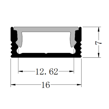 Aluminium Extrusion for LED Strip