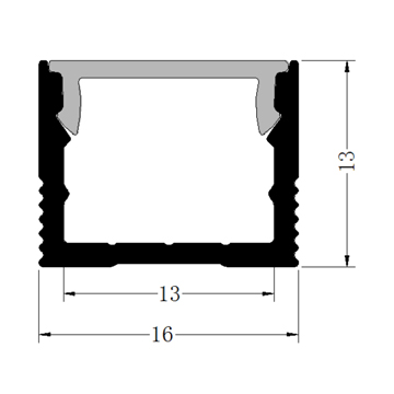 led strip light channel and diffuser