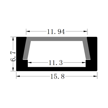 led channel cover