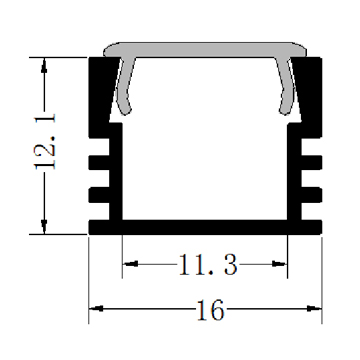 led aluminium extrusion profiles