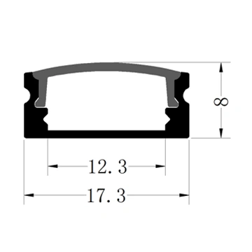 Aluminium Extrusion for LED Strip Lighting