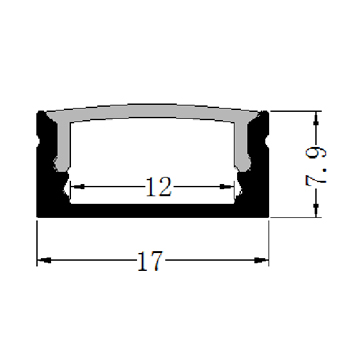 led aluminium profile channel
