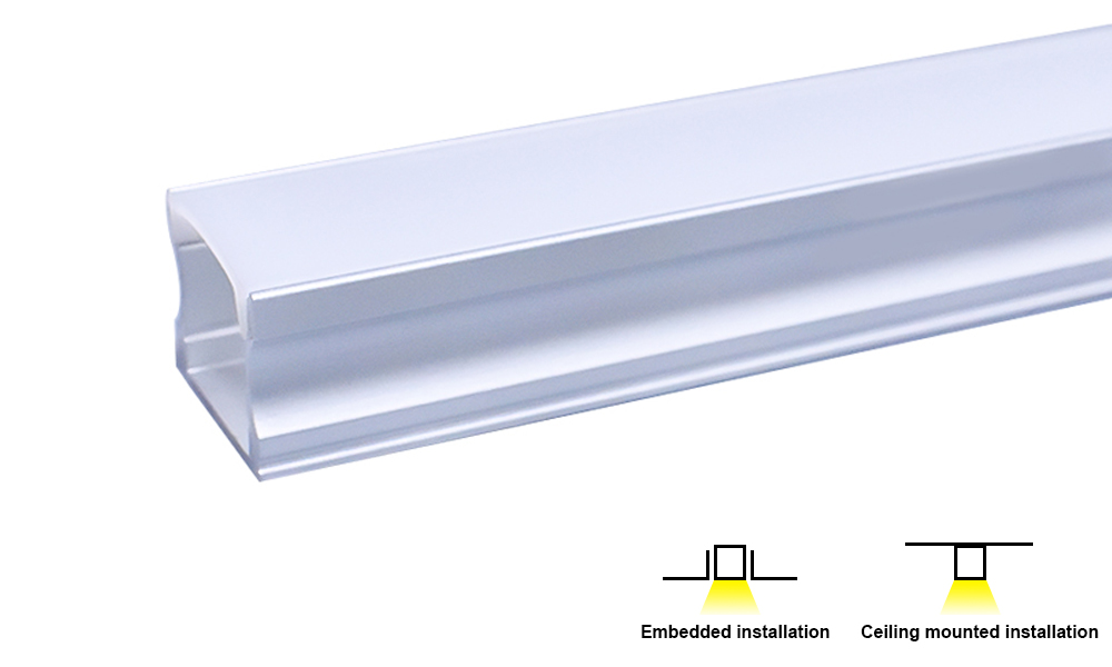 led tape light extrusion