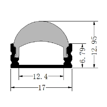 LED Strip Light Aluminium Profile